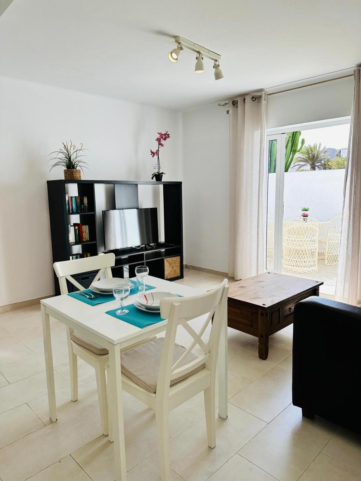 Apartment Luna Nudist Place Charco del Palo Esterno foto